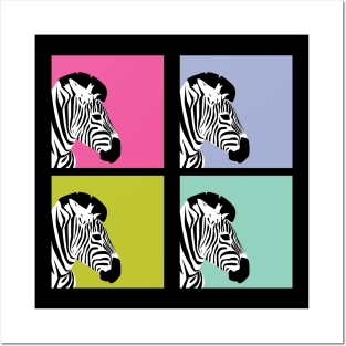 Zebra Posters and Art